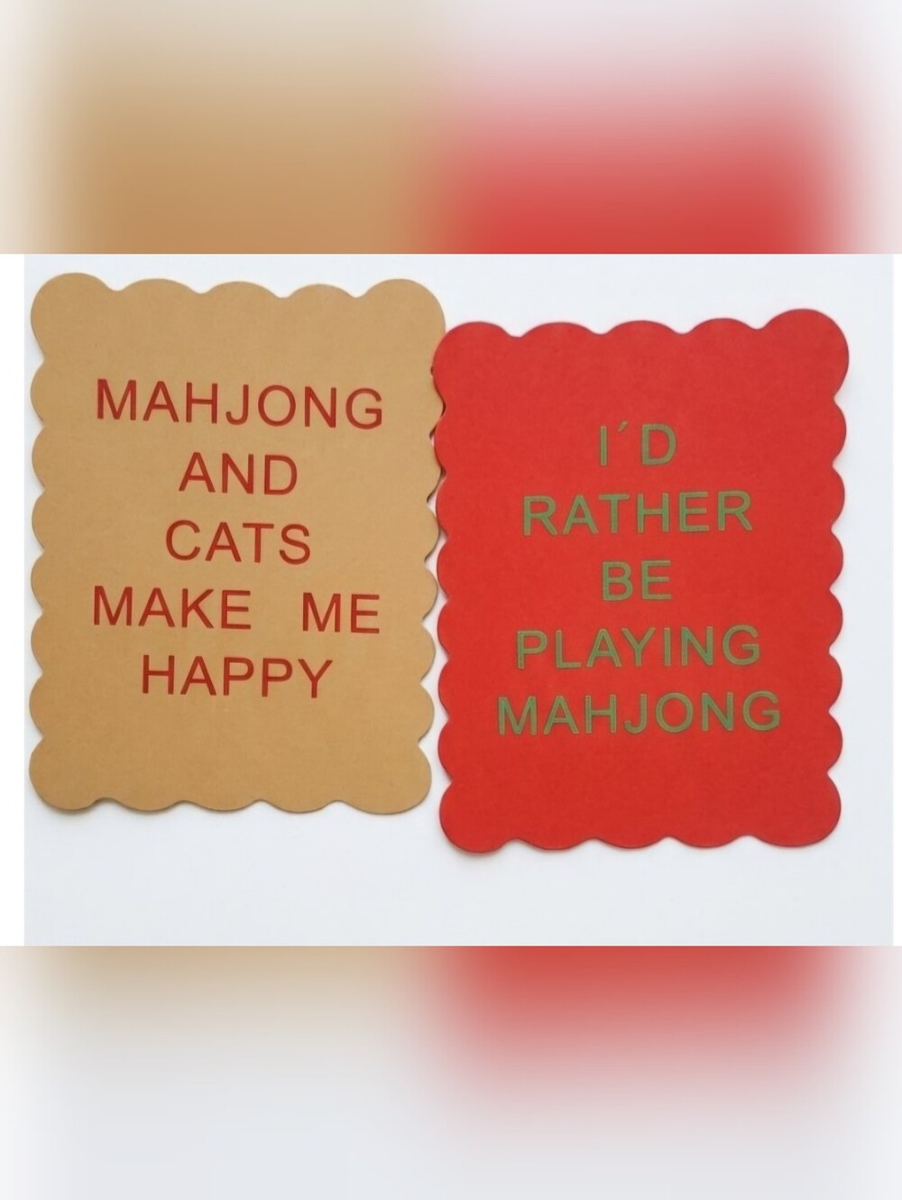 Mahjong shufflers  to be sure. Your tiles are properly mixed A must accessory